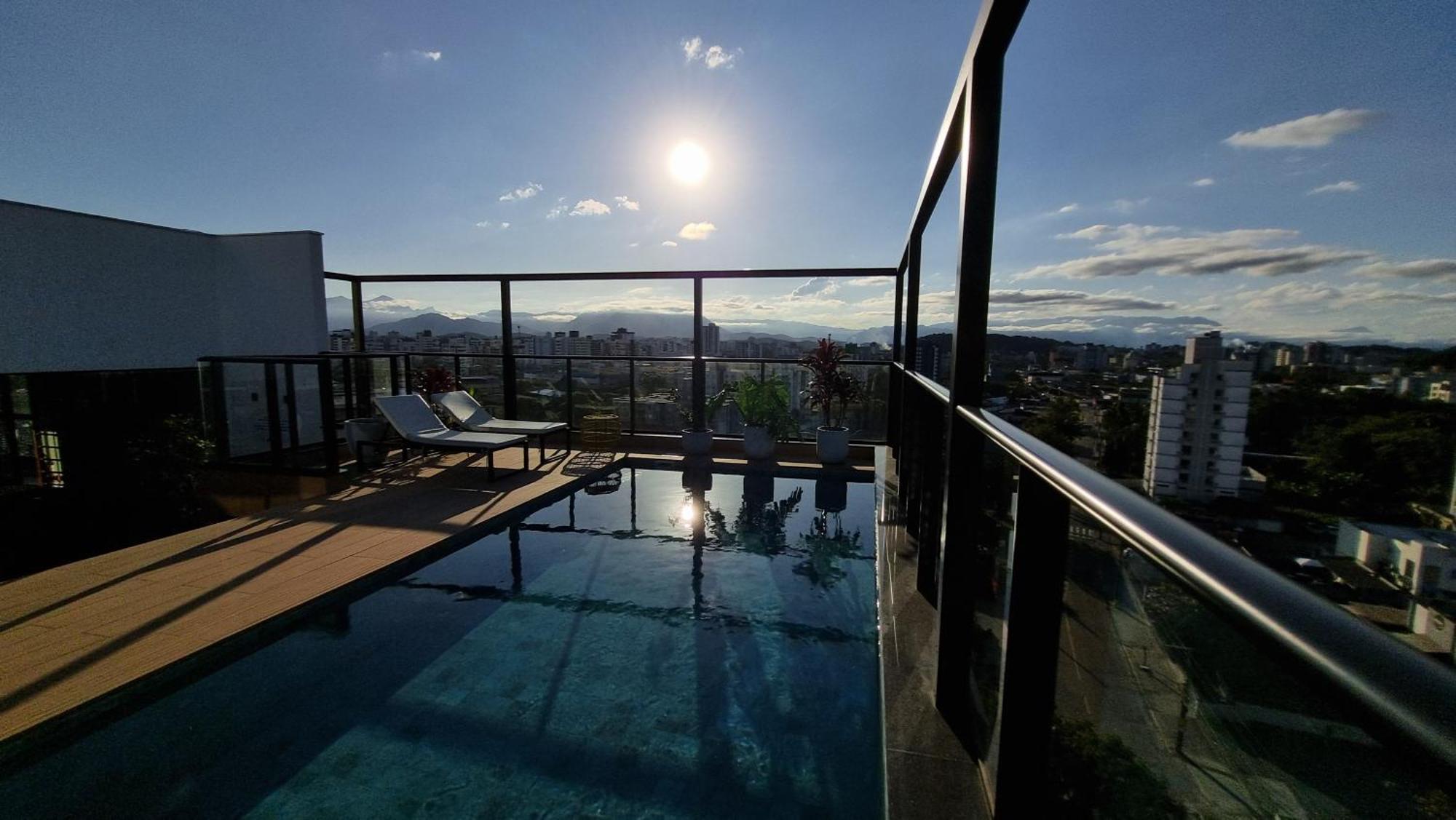 Apartamento Joinville Saguacu - Piscina Incrivel エクステリア 写真